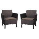 SALEMO DUO MŰRATTAN KERTI FOTEL (2DB)