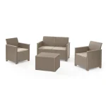 ELODIE MŰRATTAN KERTI BÚTOR SZETT PÁRNATARTÓS ASZTALLAL