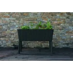 SPLENDOR MEGEMELT MŰANYAG KERTI VIRÁGLÁDA 120L (FONOTT RATTAN) - Image 4