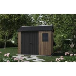 APEX 7,5x9 / 9x7,5 MŰANYAG KERTI HÁZ - dió - Image 2