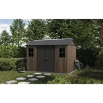 APEX 7,5x11 / 11x7,5 MŰANYAG KERTI HÁZ - dió - Image 2