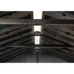 APEX 7,5x11 / 11x7,5 MŰANYAG KERTI HÁZ - dió - Image 5