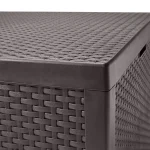 MONACO MŰRATTAN KERTI BÚTOR SZETT TÁROLÓ ASZTALLAL - Image 2