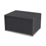 MONACO MŰRATTAN KERTI BÚTOR SZETT TÁROLÓ ASZTALLAL - Image 3