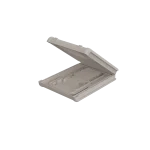 ATLAS MŰANYAG KERTI NAPOZÓÁGY(párnával) - Lágy bézs & kavicsszürke / bézs - Image 4