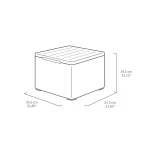 ELODIE MŰRATTAN KERTI BÚTOR SZETT PÁRNATARTÓS ASZTALLAL - Image 6