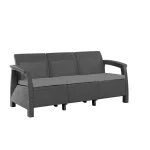 CORFU LOVE SEAT MAX MŰRATTAN KERTI 3 ÜLÉSES KANAPÉ