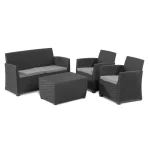 MIA MŰRATTAN KERTI BÚTOR SZETT TÁROLÓ ASZTALLAL - Image 5