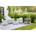 SCANDI FORMA KERTI BÚTOR SZETT JUTE TÁROLÓS ASZTALLAL - Image 2