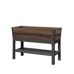 DECO ELEVATED MŰANYAG KERTI VIRÁGLÁDA (alsó polccal) 110L