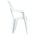 DANTE KARTÁMASZOS ALACSONY TÁMLÁS MŰANYAG KERTI SZÉK - Image 3