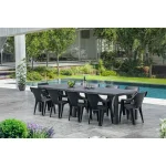 JULIE DUPLA MŰANYAG KERTI ASZTAL - Image 4