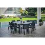 TISARA KARTÁMASZOS MŰANYAG KERTI SZÉK - Image 6