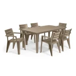 JULIE KARTÁMASZOS MŰANYAG KERTI SZÉK - Image 2