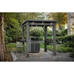 GRILL GAZEBO MŰANYAG KERTI PAVILON - Image 2