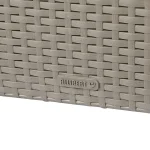 SALEMO 5 SZEMÉLYES MŰRATTAN KERTI BÚTOR SZETT - Image 4