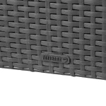 SALEMO 3 SEATER MŰRATTAN KERTI BÚTOR SZETT - Image 4