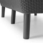 SALEMO 3 SEATER MŰRATTAN KERTI BÚTOR SZETT - Image 5