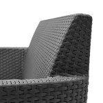 SALEMO BALCONY MŰRATTAN KERTI BÚTOR SZETT - Image 5