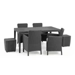 GIRONA SPAGETTI HATÁSÚ MŰRATTAN KERTI ASZTAL - Image 2