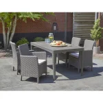 GIRONA SPAGETTI HATÁSÚ MŰRATTAN KERTI ASZTAL - Image 4