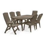 SANTORINI KARTÁMASZOS MŰANYAG KERTI SZÉK - Image 3