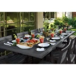 HARMONY EXTENDABLE MŰANYAG KERTI ASZTAL - Image 4