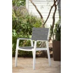 HARMONY KARTÁMASZOS MŰANYAG KERTI SZÉK - Image 2