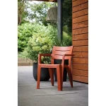 JULIE KARTÁMASZOS MŰANYAG KERTI SZÉK - Image 2