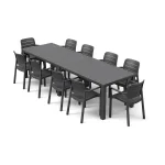 TISARA KARTÁMASZOS MŰANYAG KERTI SZÉK - Image 3