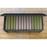 DECOCOAT KENTWOOD MŰANYAG KERTI TÁROLÓ 350L - dió - Image 4