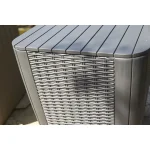 LUZON KEREK MŰRATTAN KERTI ASZTAL TÁROLÓ FUNKCIÓVAL - Image 5