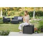 URBAN MŰANYAG KERTI TÁROLÓ 113L - Image 2