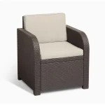 MODENA MŰRATTAN KERTI BÚTOR SZETT TÁROLÓS ASZTALLAL - Image 2