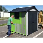 OAKLAND 1175 SD FESTHETŐ MŰANYAG KERTI HÁZ - Image 2