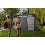 SIGNATURE PENT 11X7 MŰANYAG KERTI HÁZ - Viharszürke - Image 6