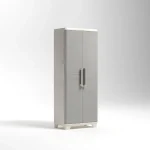 KETER "LINEAR WOOD TALL" MŰANYAG SZEKRÉNY