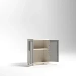 KETER "LINEAR WOOD BASE" MŰANYAG SZEKRÉNY - Image 2