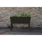 SPLENDOR MEGEMELT MŰANYAG KERTI VIRÁGLÁDA 120L (FONOTT RATTAN) - Image 3