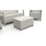 SCANDI LINEA KERTI BÚTOR SZETT JUTE TÁROLÓS ASZTALLAL - Image 3