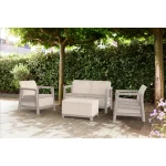 SCANDI LINEA KERTI BÚTOR SZETT JUTE TÁROLÓS ASZTALLAL - Image 5