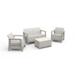 SCANDI LINEA KERTI BÚTOR SZETT JUTE TÁROLÓS ASZTALLAL - Image 4