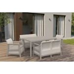 SCANDI LINEA FIESTA KERTI BÚTOR SZETT ÉTKEZŐ ASZTALLAL - Image 2