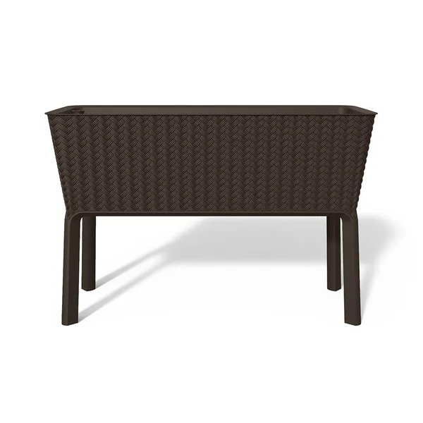 Splendor-flat-braids_Brown_1030x650 SPLENDOR MEGEMELT MŰANYAG KERTI VIRÁGLÁDA 120L (FONOTT RATTAN) - Image 1