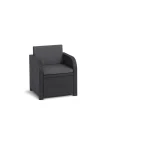 MODENA MŰRATTAN KERTI BÚTOR SZETT TÁROLÓS ASZTALLAL - Image 6