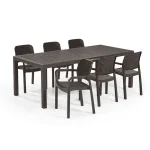 SAMANNA KARTÁMASZOS MŰANYAG KERTI SZÉK - Image 3