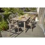 TISARA KARTÁMASZOS MŰANYAG KERTI SZÉK - Image 2