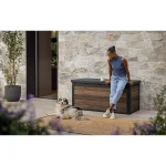 DECOCOAT MŰANYAG KERTI LÁD 570 L - dió - Image 6