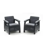 CORFU REST MŰRATTAN KERTI BÚTOR SZETT ASZTAL NÉLKÜL - Image 3