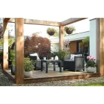 ELODIE BALCONY MŰRATTAN KERTI BÚTOR SZETT CHICAGO ASZTALLAL - Image 3